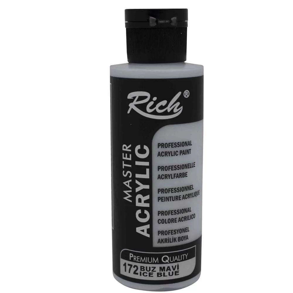Rich Akrilik Boya Master 120 CC Buz Mavisi