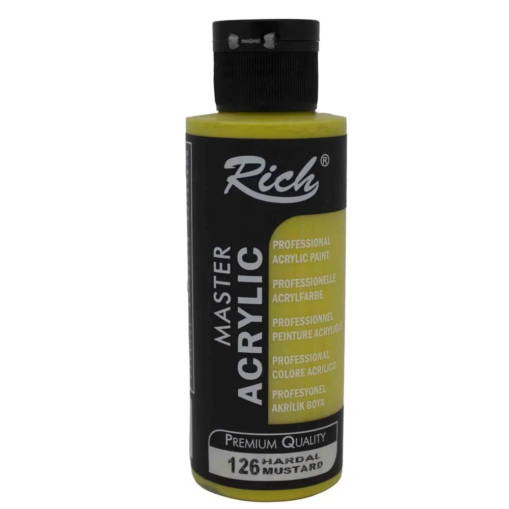 Rıch Akrilik Boya 120 CC Hardal 120-126