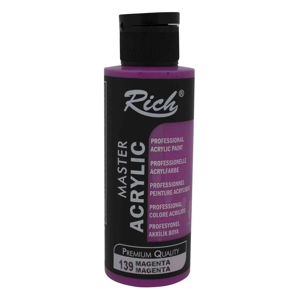Rich Akrilik Boya Master 120 CC Magenta