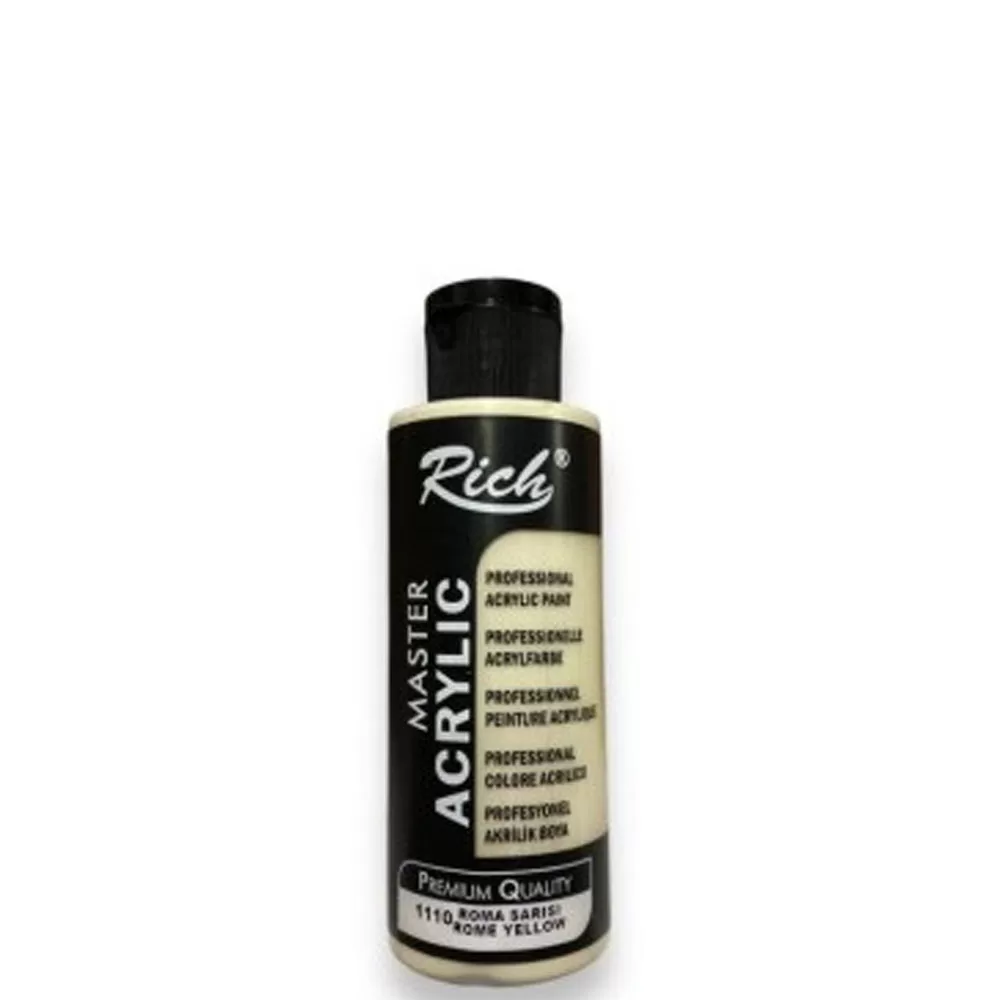 Rich Akrilik Boya Master 120 CC Roma Sarısı