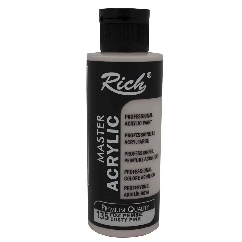 Rich Akrilik Boya Master 120 CC Toz Pembe