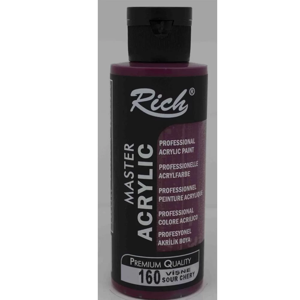 Rich Akrilik Boya Master 120 CC Vişne