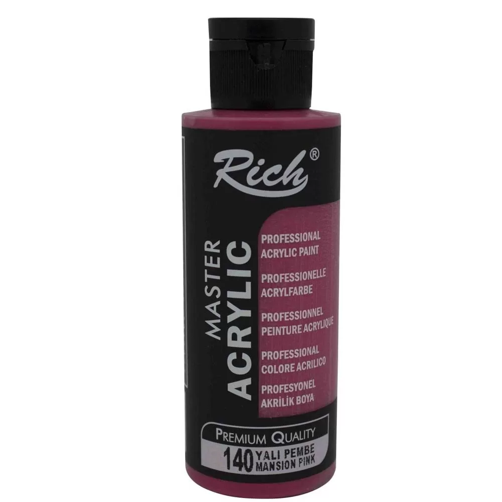 Rich Akrilik Boya Master 120 CC Yalı Pembe