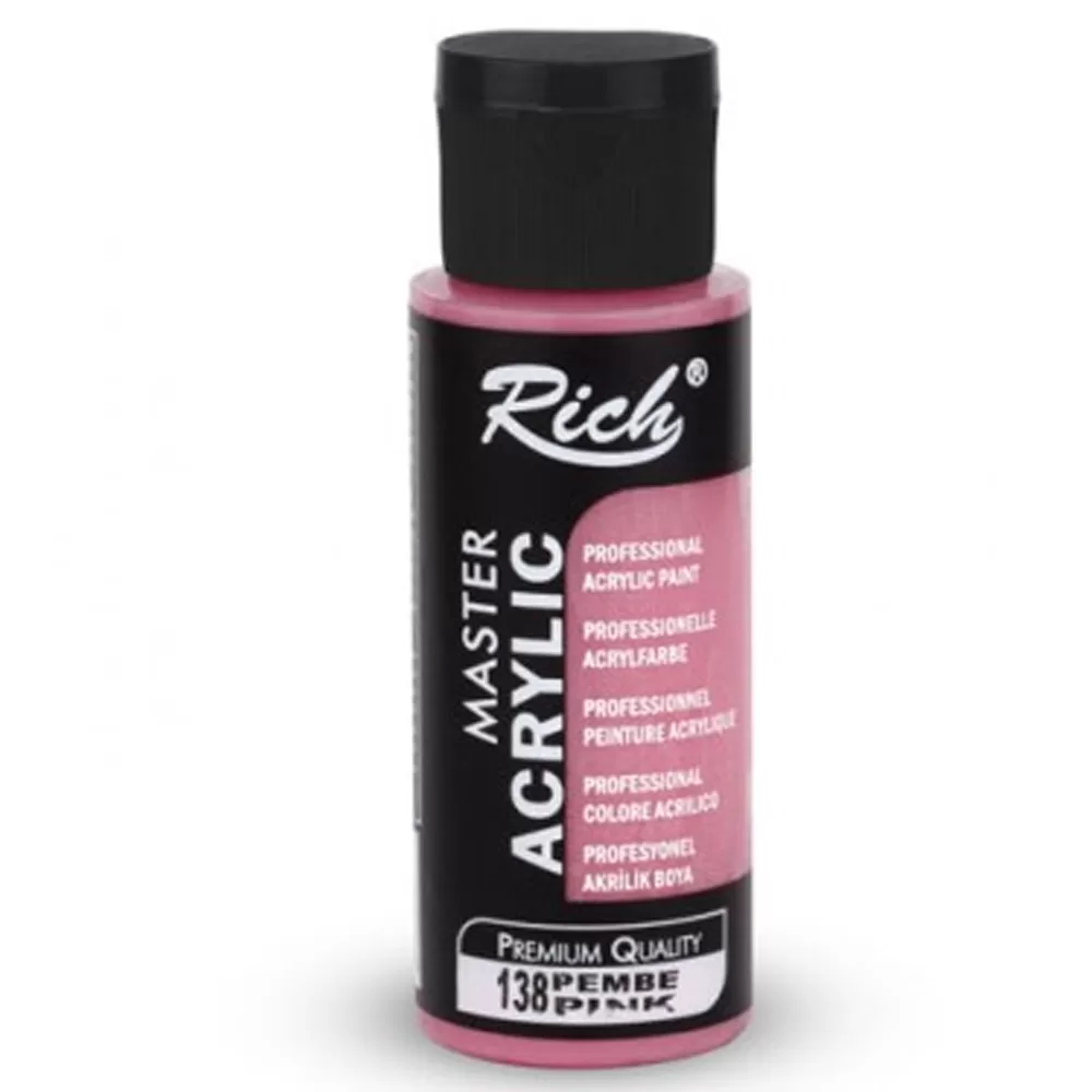 Rich Akrilik Boya Master 60 CC Pembe