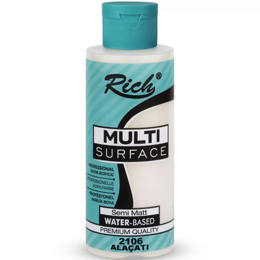 Rich Akrilik Boya Multi Surface 120 CC Alaçatı