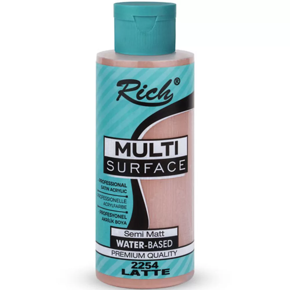 Rich Akrilik Boya Multi Surface 120 CC Latte
