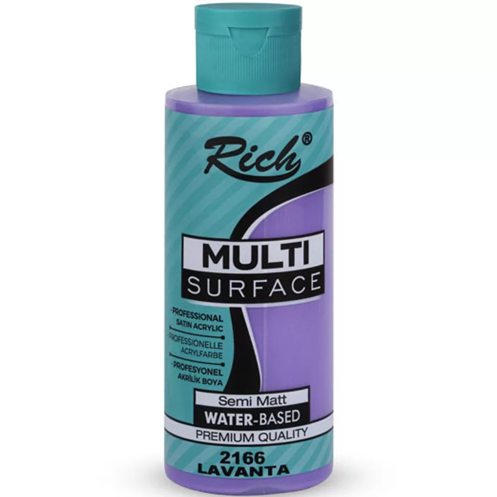 Rich Akrilik Boya Multi Surface 120 CC Lavanta