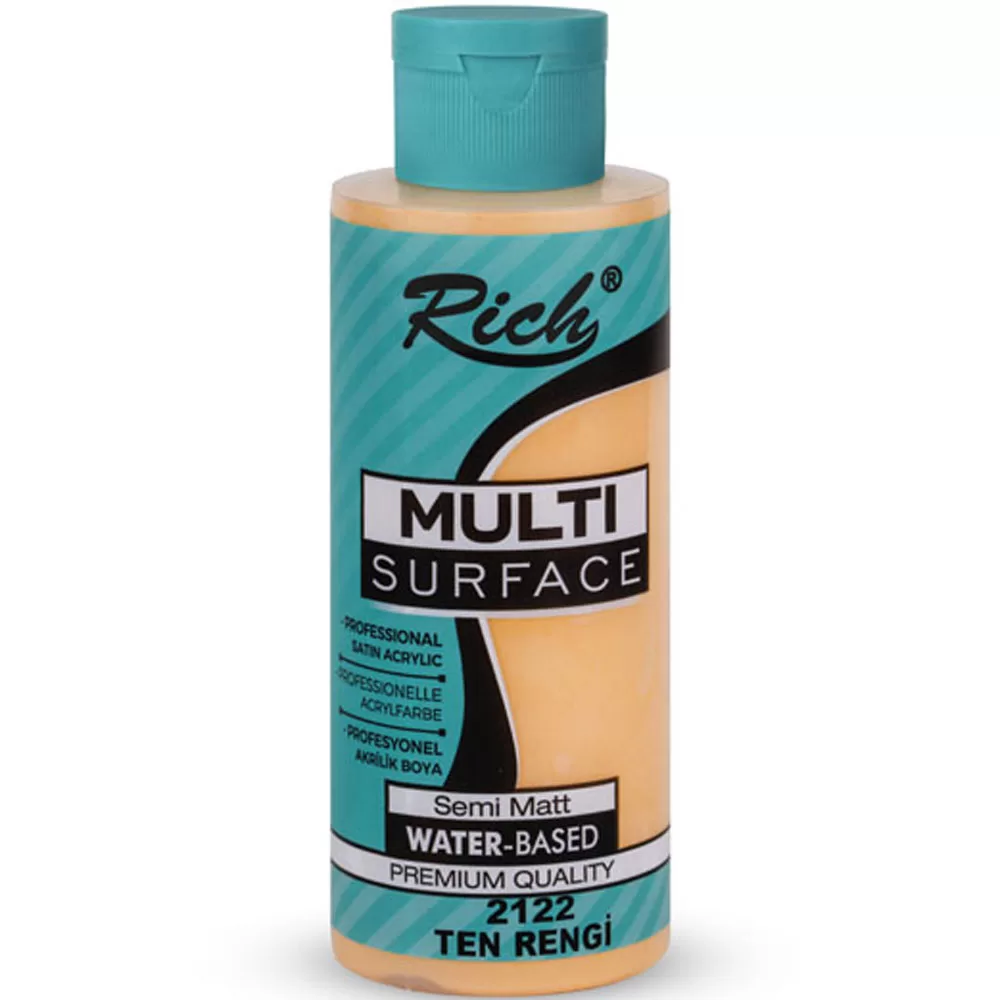 Rich Akrilik Boya Multi Surface 120 CC Ten Rengi