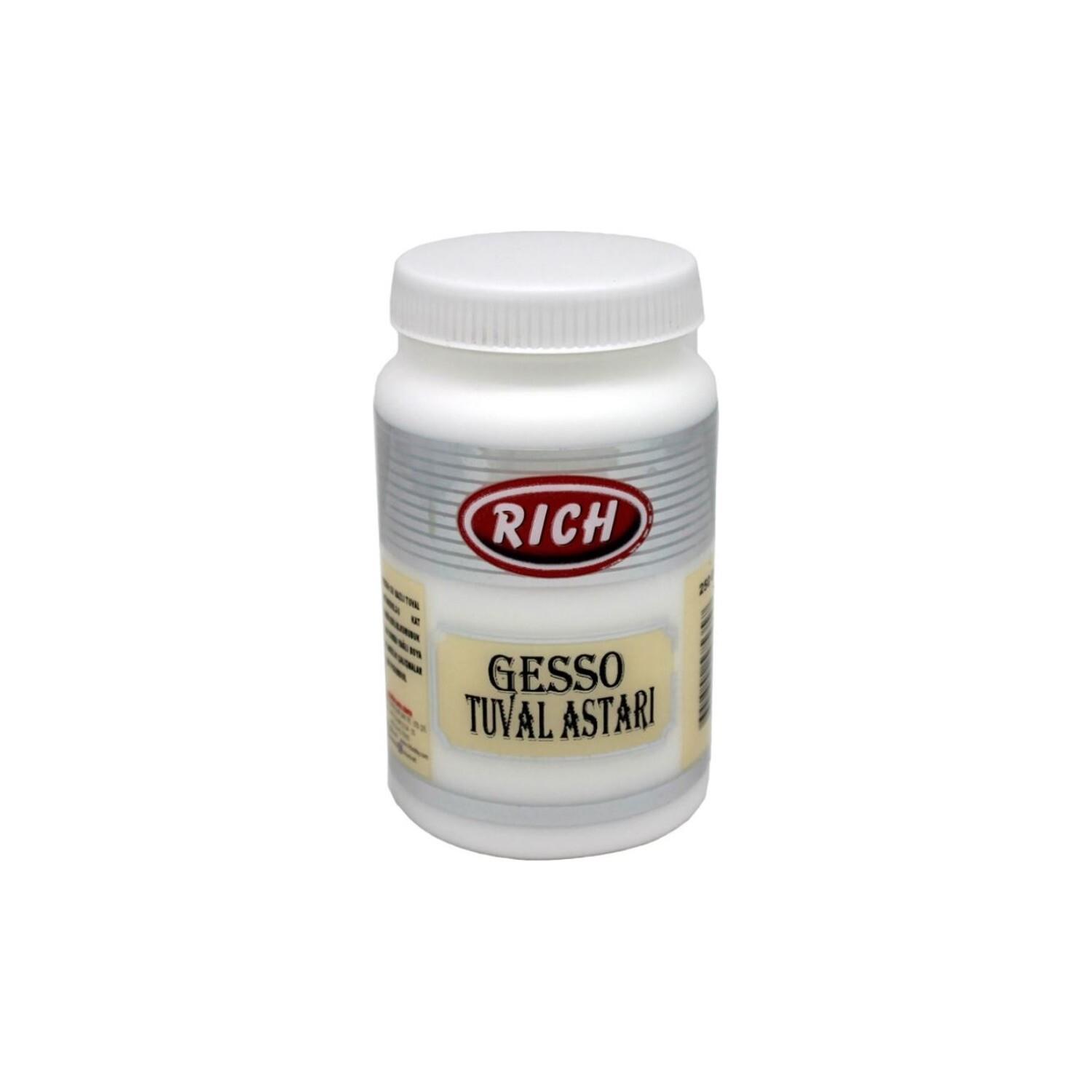 Rich Gesso Tuval Astarı 250 CC Tuval Astarı