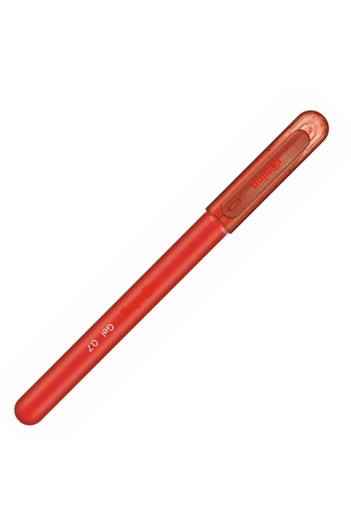 Rotring Jel Kalem 0.7 MM Kırmızı Jel Kalem (12 Li Paket)