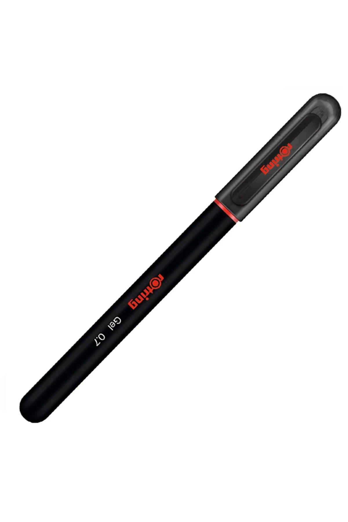 Rotring Jel Kalem 0.7 MM Siyah Jel Kalem (12 Li Paket)