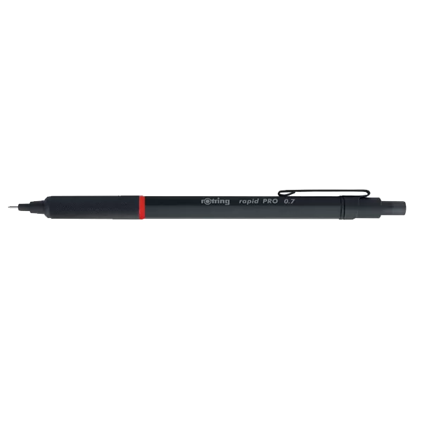 Rotring Rapid Versatil Kalem 0.7 Mm Pro Siyah (1 Adet Kutulu)