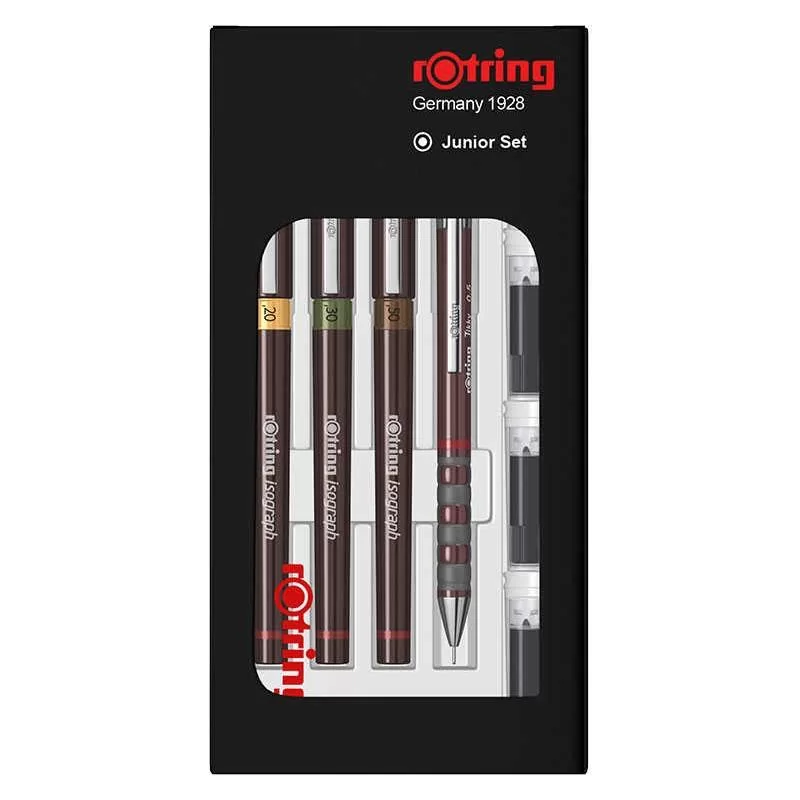 Rotring Rapido Kalemi Junior Set 3+1 0.2-0.3-0.5 MM S0699320