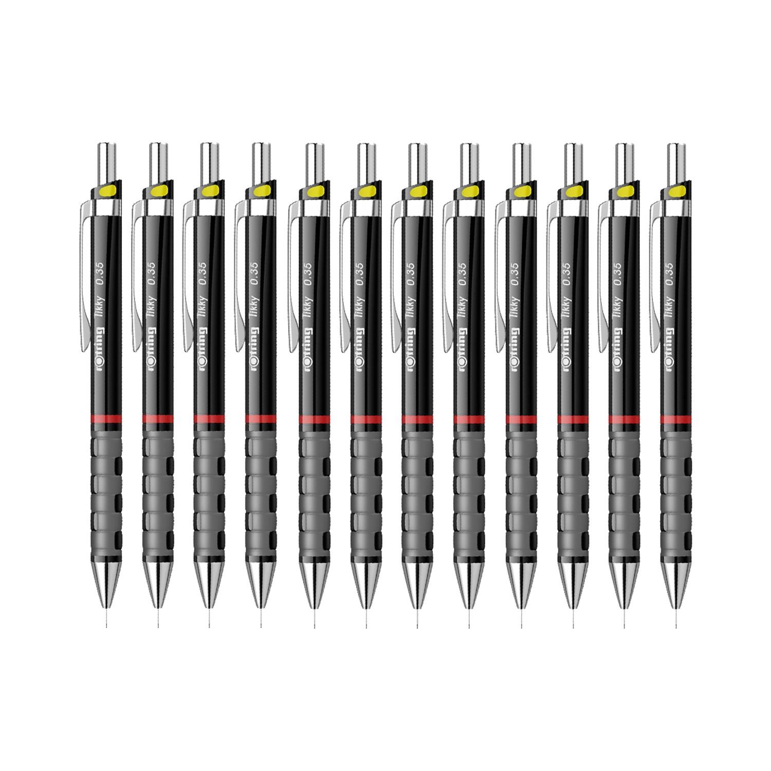 Rotring Versatil Kalem Tikky RD 0.3 MM Siyah Versatil Kalem (12 Li Paket)