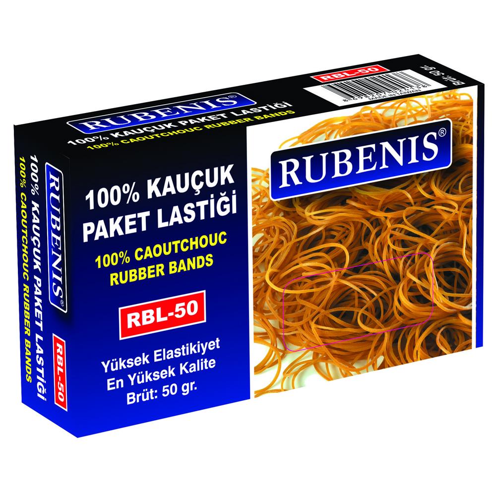 Rubenis Ambalaj Lastik 50 Gram Ambalaj Lasatiği (20 Li Paket)