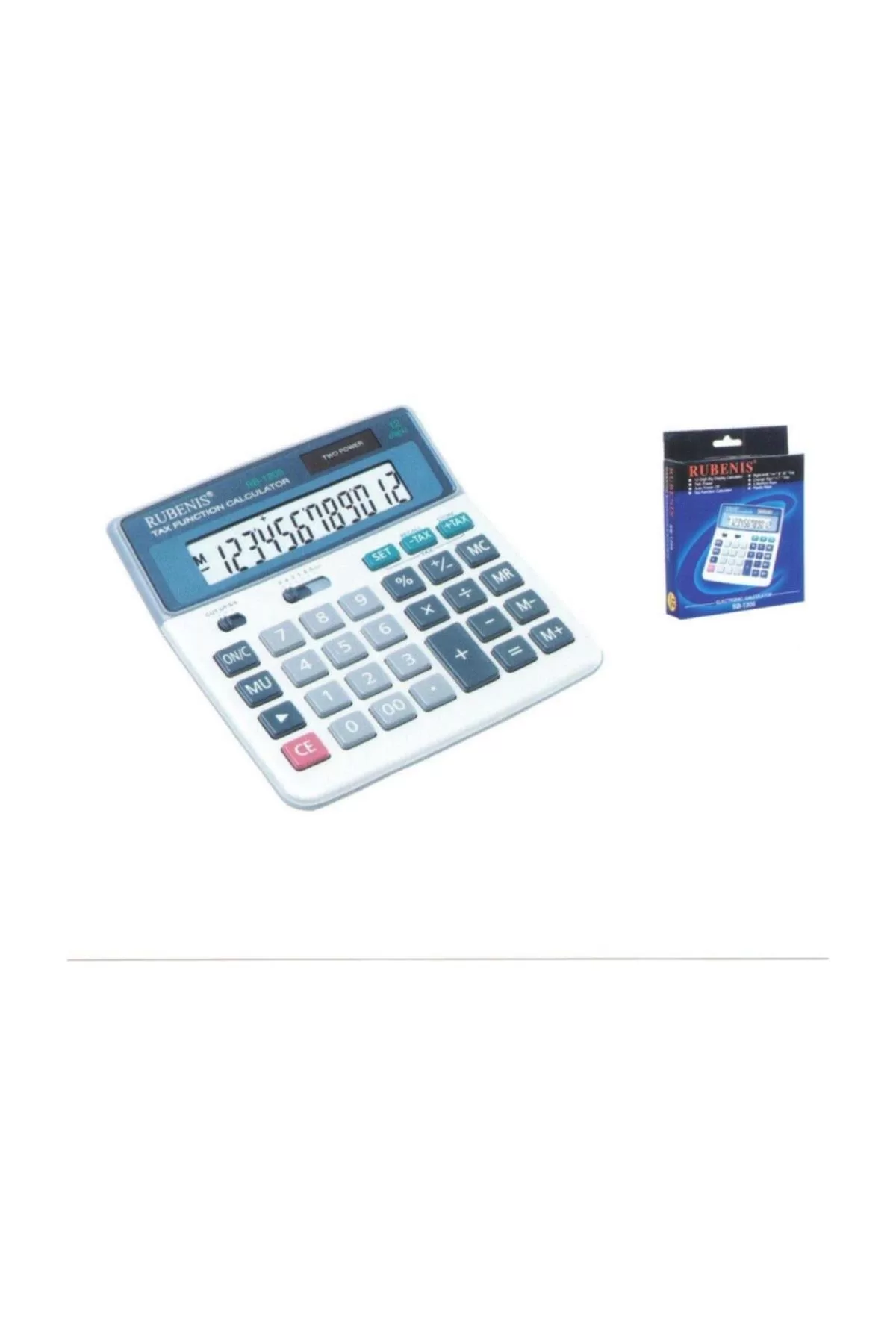 Rubenis Hesap Makinası Masa Üstü 12 Hane SB-1205