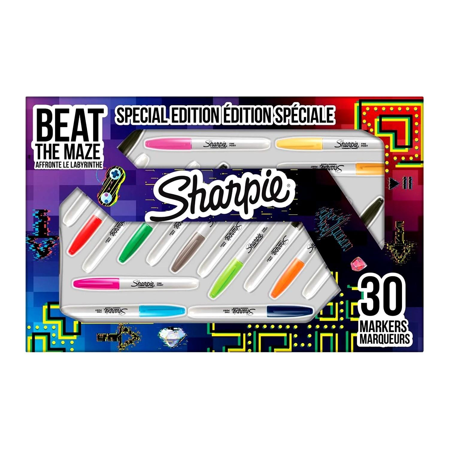Sharpie Fine Permanent Markör 30 Lu Paket Labirent Kutulu