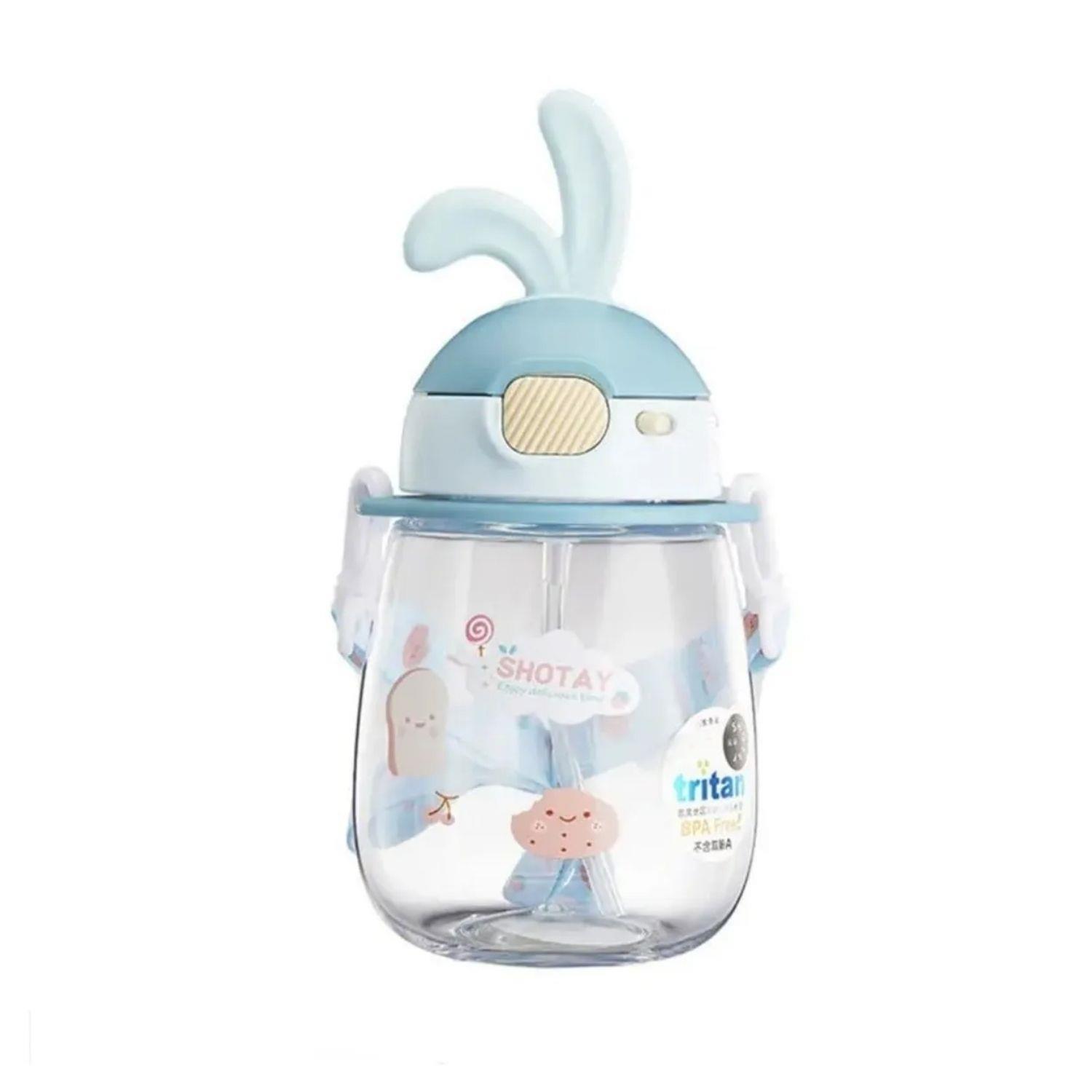 Shotay Rabbit Tritan Matara 600 Ml (Karışık Renk 1 Adet)