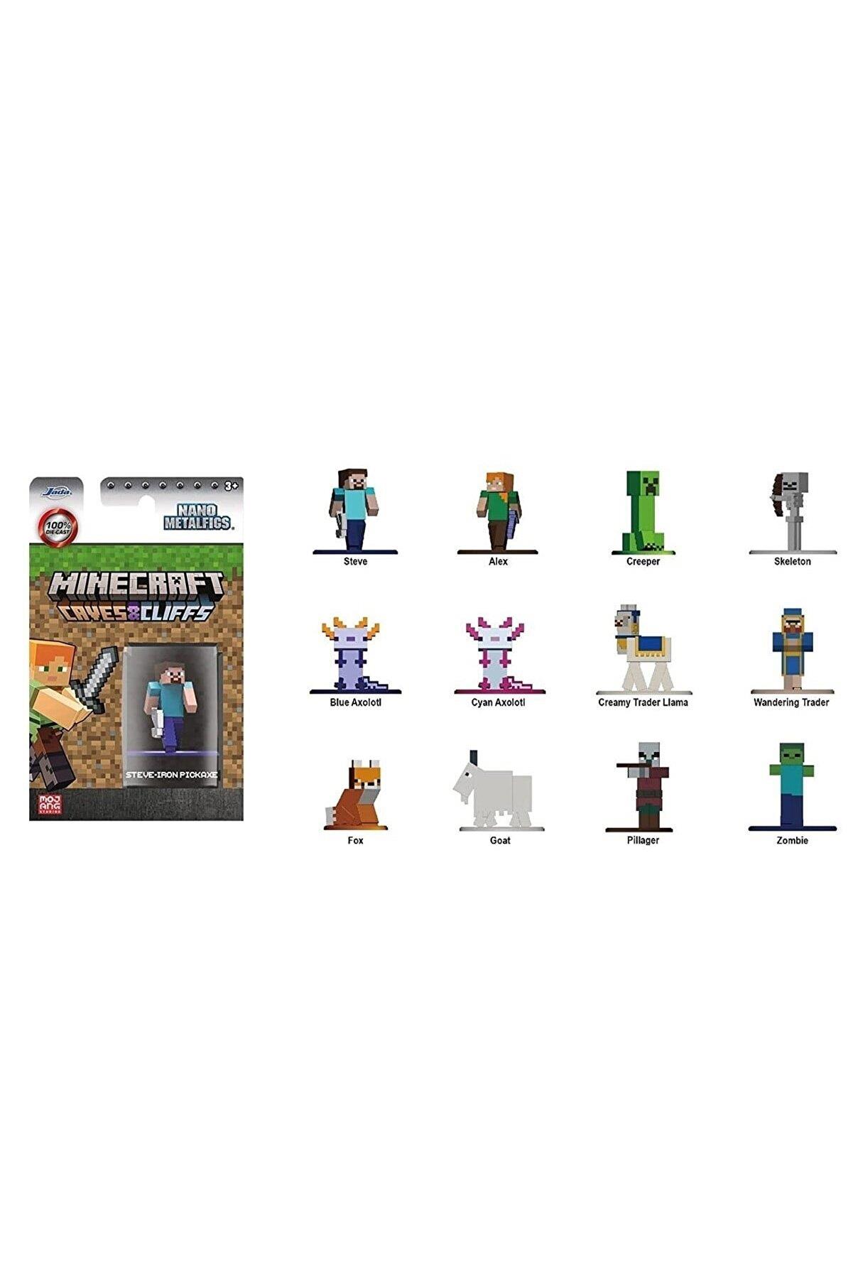 Simba Jada Minecraft Single Pack Nano Figures (Karışık Model 1 Adet Figür)