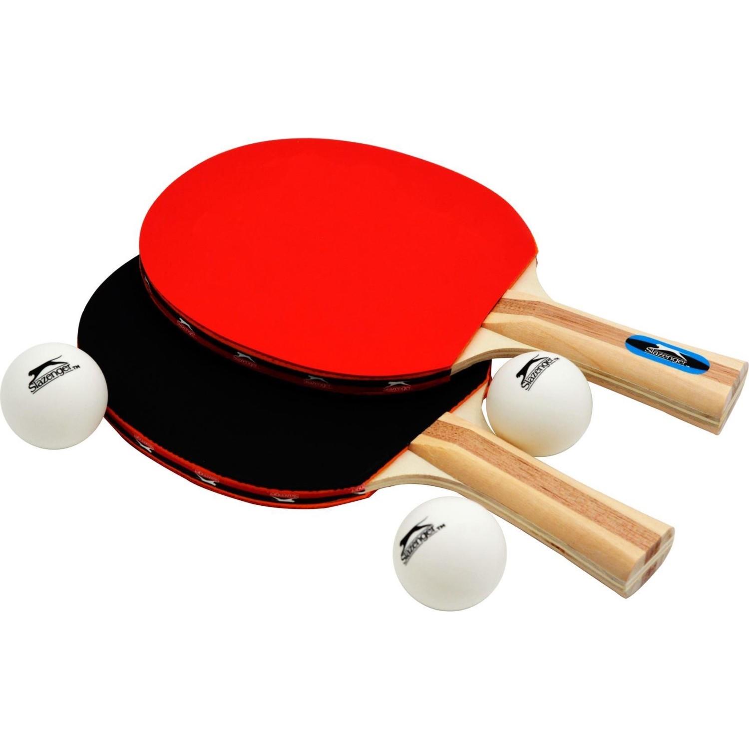 Slazenger Tournament Masa Tenis Seti (2 Raket+3 Top)