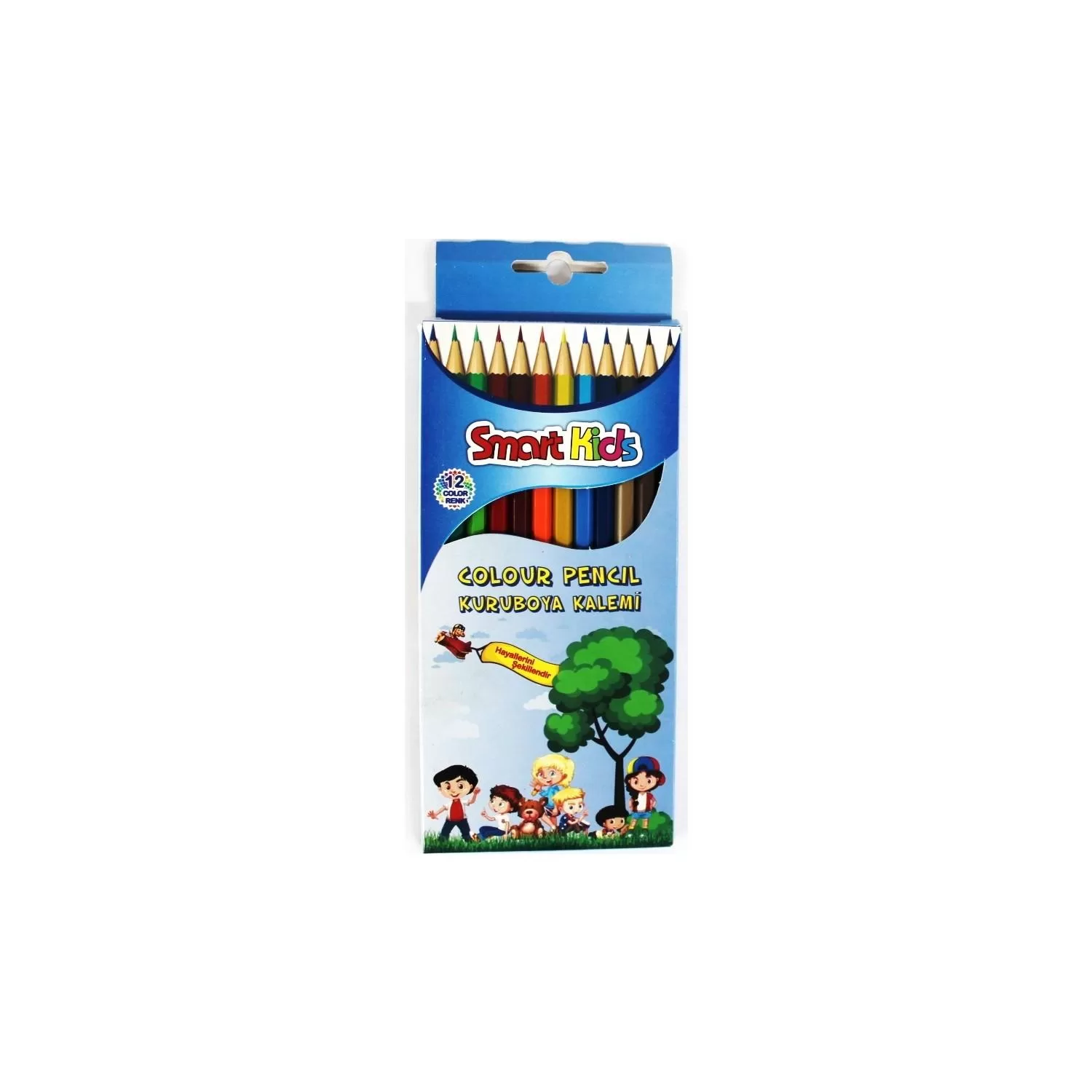 Smart Kıds Kuru Boya Tam Boy 12 Renk 2963