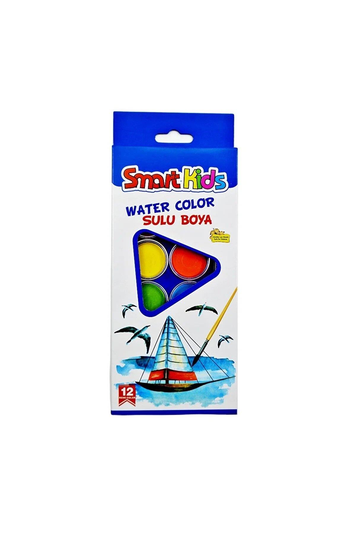 Smart Kids Sulu Boya 12 Renk Sulu Boya