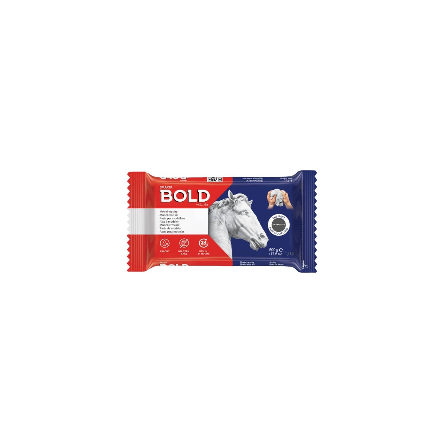 Smarta Seramik Hamuru Bold Antrasit 500 Gram Seramik Hamuru