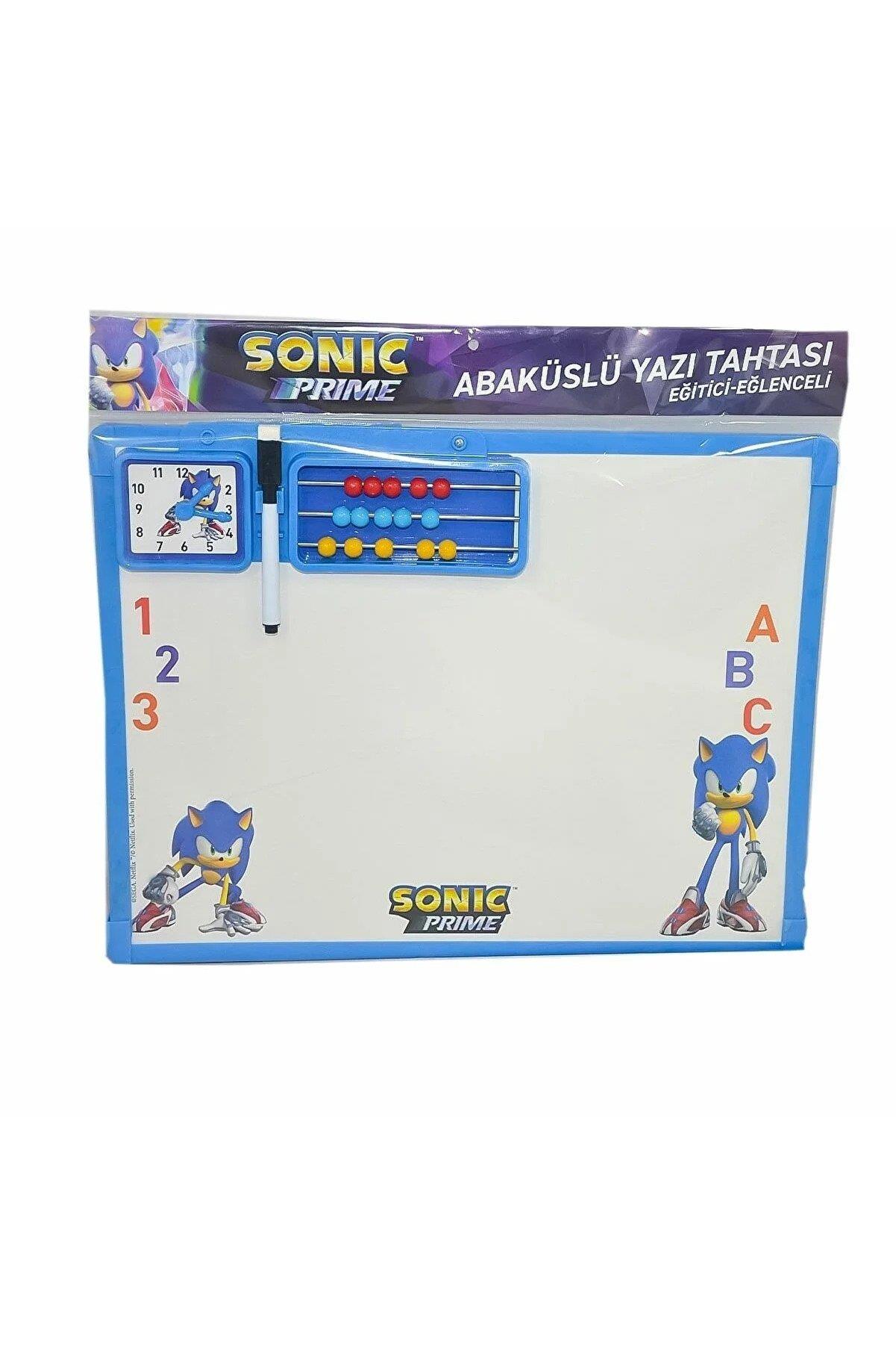 Sonic Yazı Tahtası Abaküslü 30x40 Cm Eğitici Yazı Tahtası