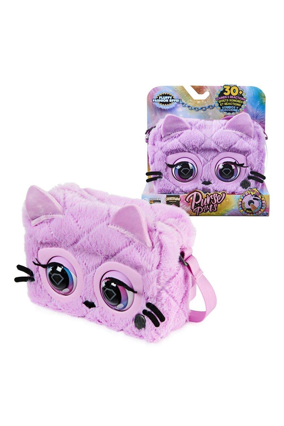 Spinmaster Purse Pets Fluffy Göz Kırpan İnteraktif Çanta (Karışık Model 1 Adet)