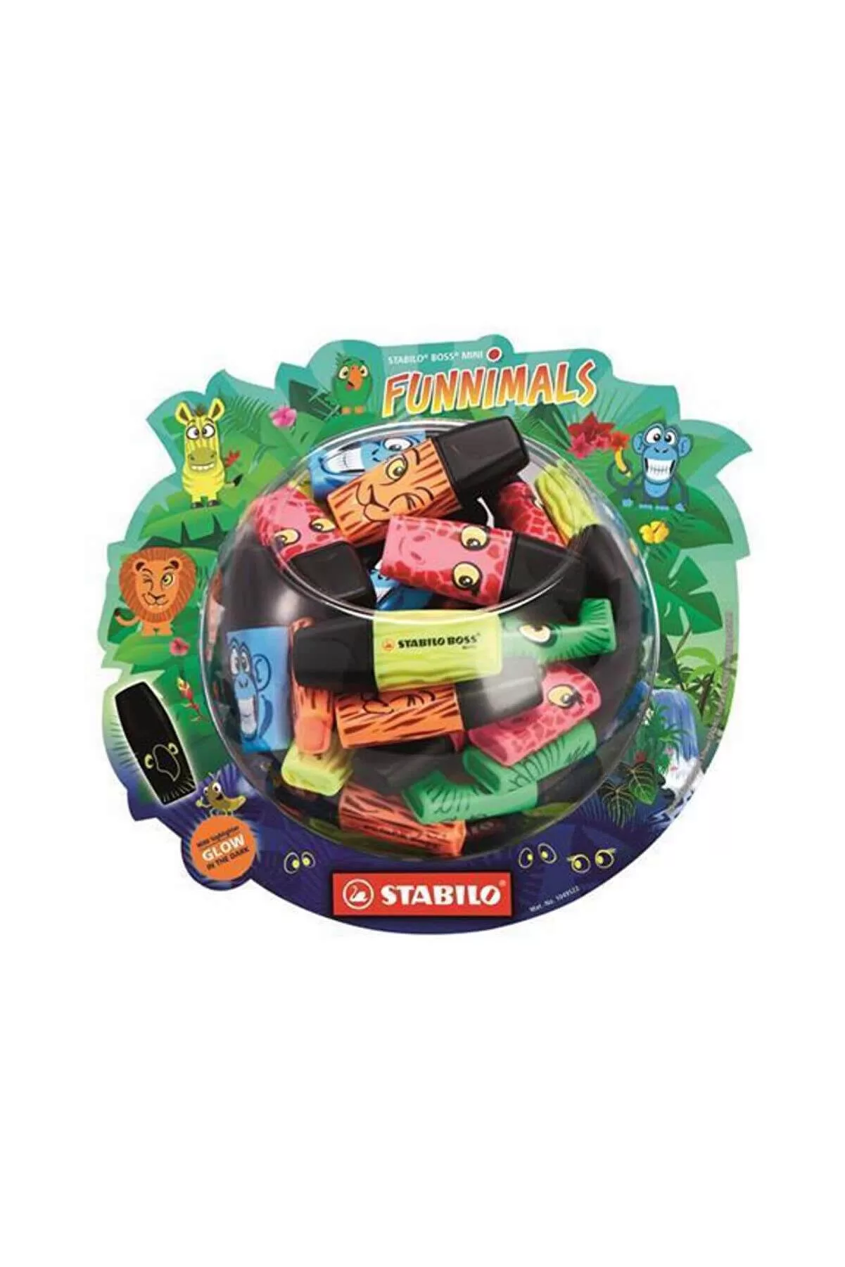 Stabilo Fosforlu Kalem Boss Mini Pastel Bonbon Fosforlu Kalem (50 Li Paket Karışık Renk)