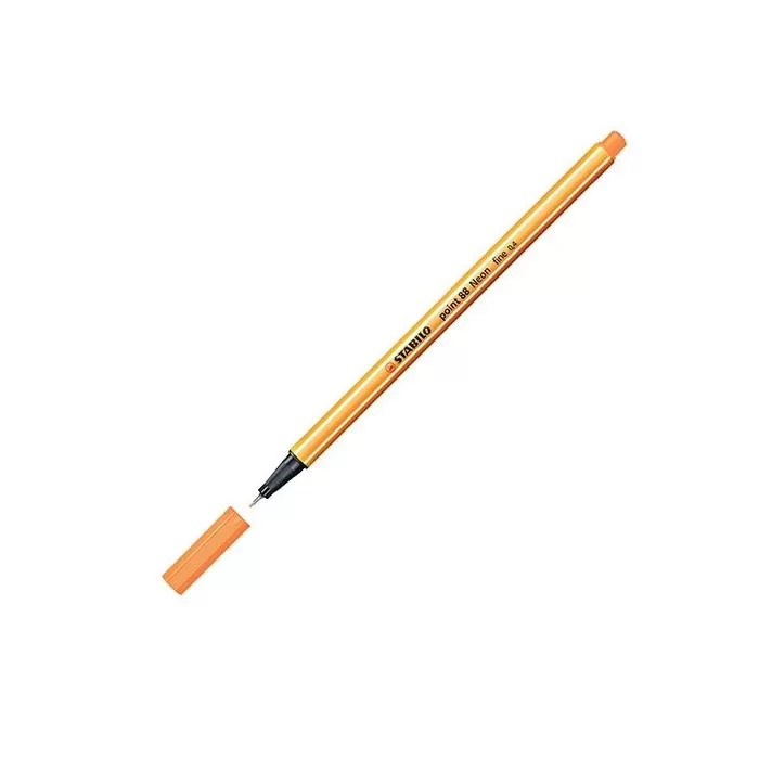 Stabilo Keçe Uçlu İnce Kalem 88 Point 0.4 MM Fosforlu Turuncu 88/054