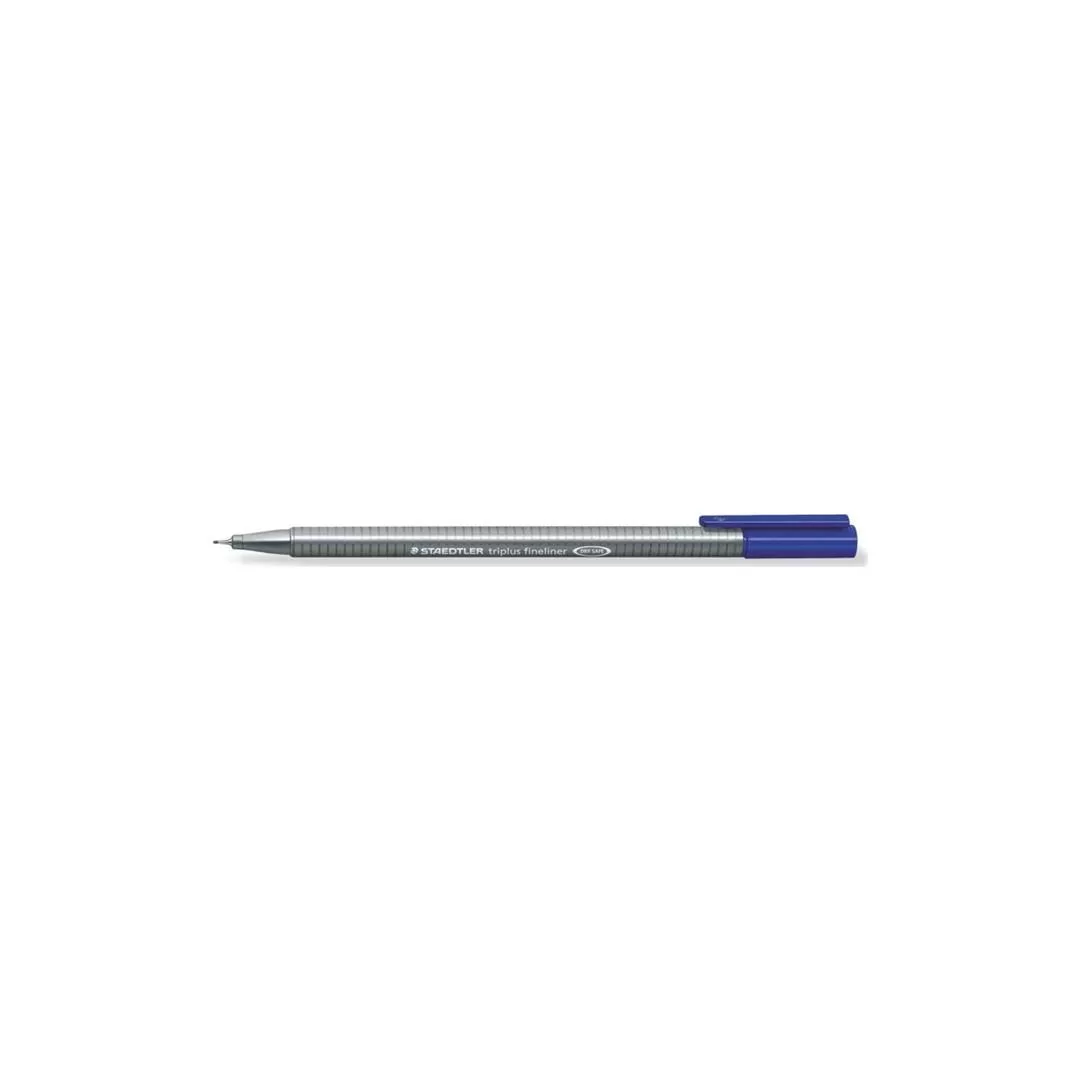 Staedtler Fineliner Triplus Üçgen 0.3 MM Mavi 334-3