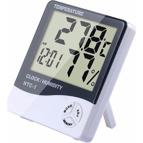 Starmax Clock Htc-2-1 Dijital Nem ve Sıcaklık Ölçer Saat