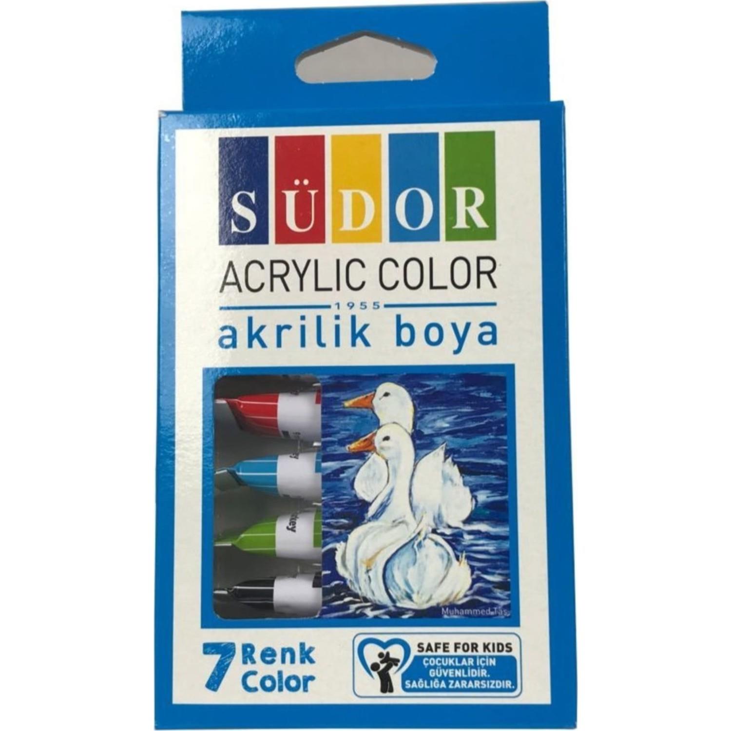 Südor Akrilik Boya Tüp 7x9 ML Tüp Akrilik Boya