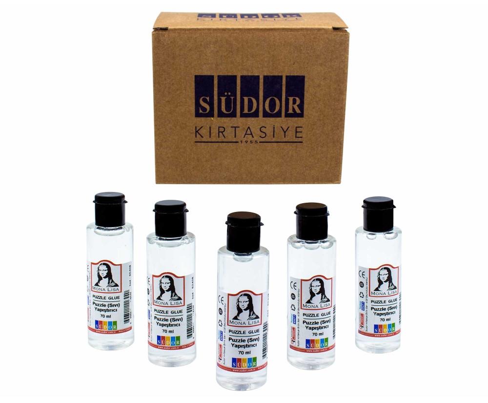 Südor Puzzle Sıvı Yapıştırıcı 75 ML Sıvı Puzzle Yapıştırıcı (12 Li Paket)