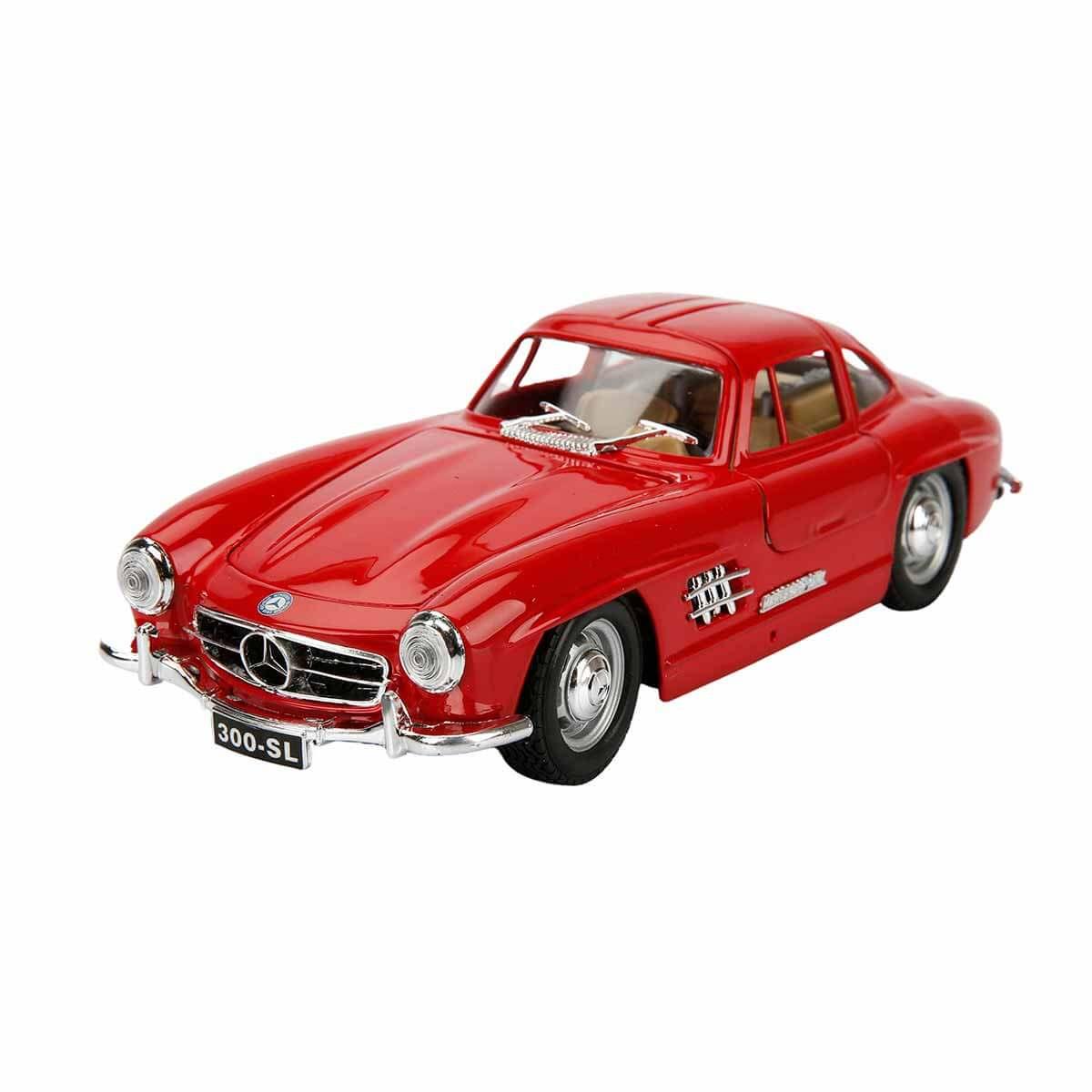 Sunman Bburago 1:24 Mersedes Benz 300SL 1954 Model Araba (Karışık Renk 1 Adet)