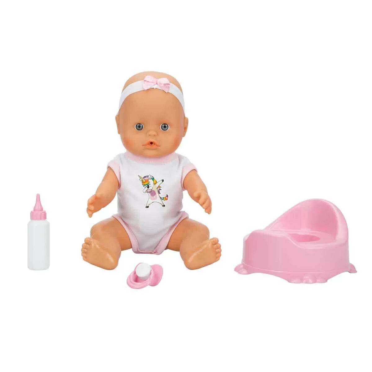 Sunman Boubou Altını Islatan Konuşan Bebek Seti 25 Cm (Karışık Renk 1 Adet)