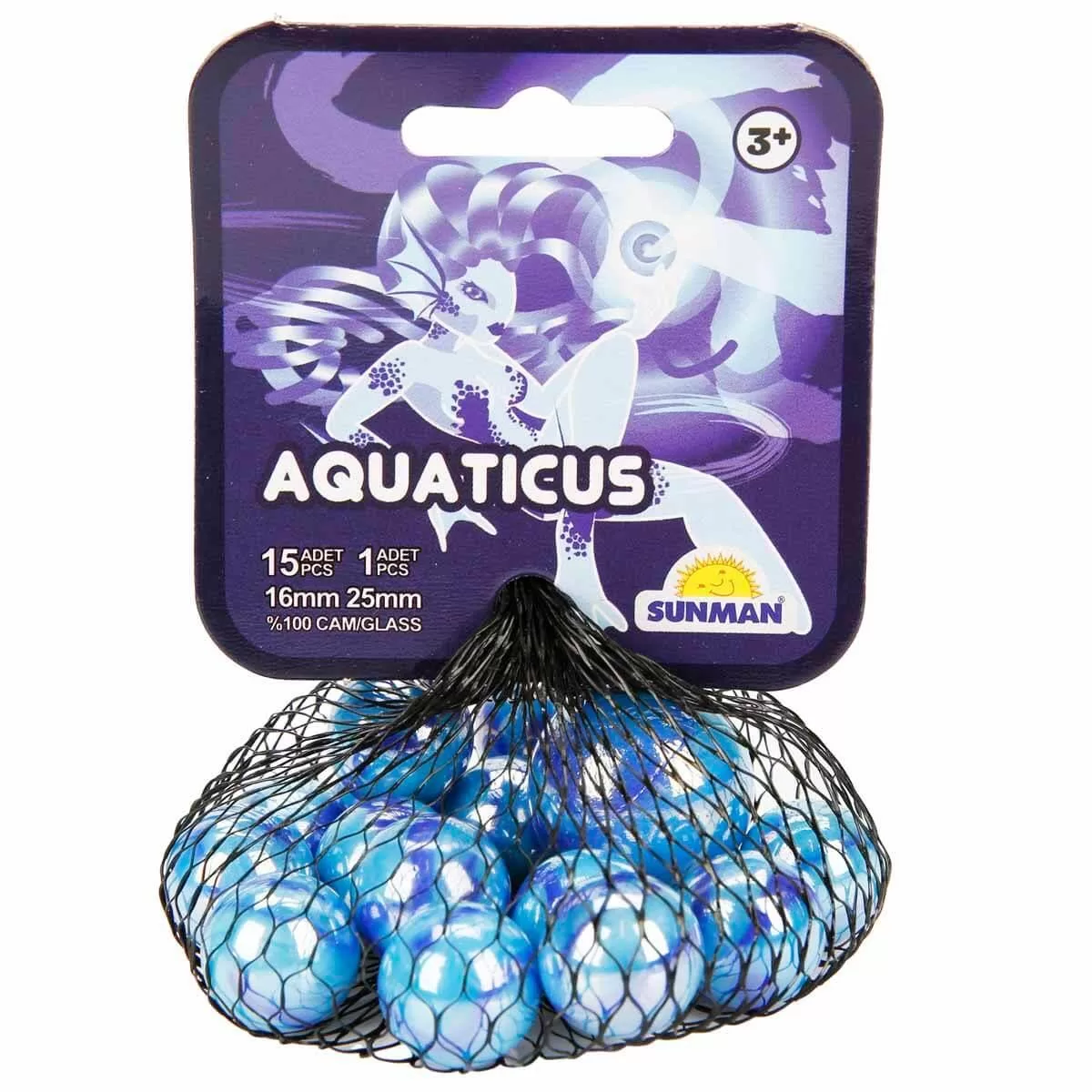 Sunman Misket Aquaticus 15+1 Mavi Misket