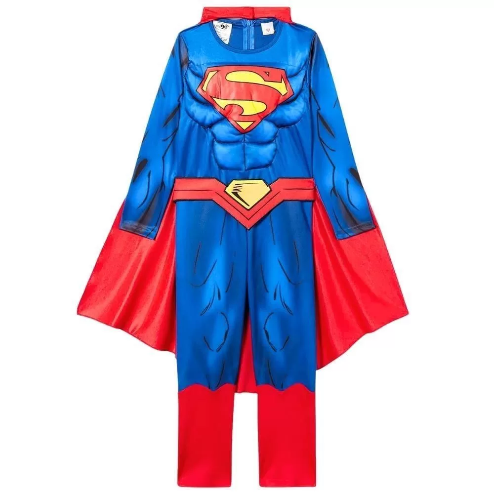 Superman Kaslı Kostüm Kutulu 7-8 Yaş