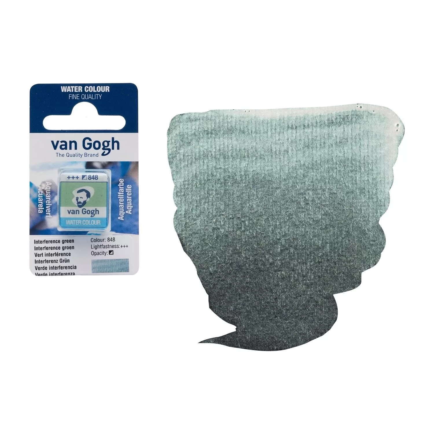 Talens Van Gogh Suluboya Tablet Interference Green