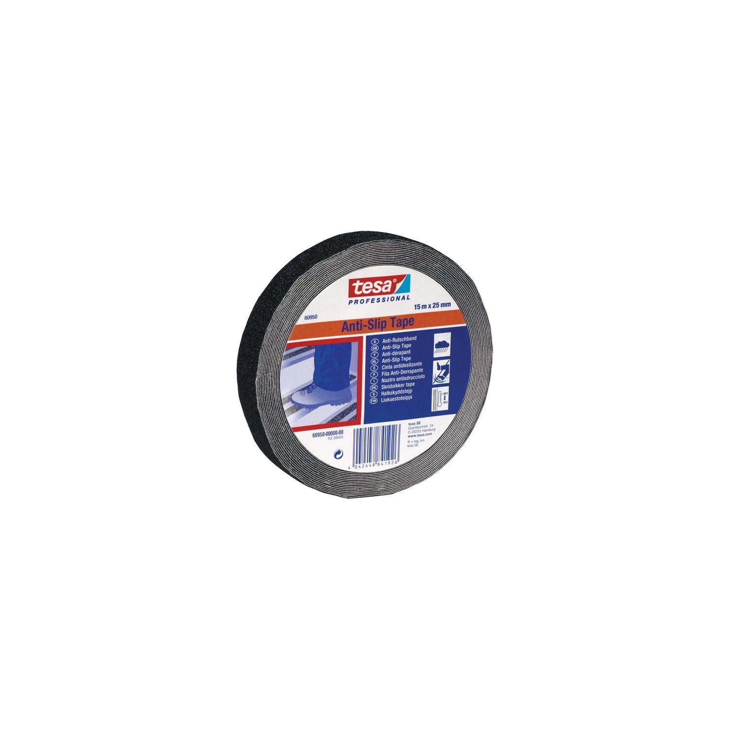 Tesa Bant Merdiven Kaydırmaz Antislip Tape Siyah 15 Metre x 25 MM