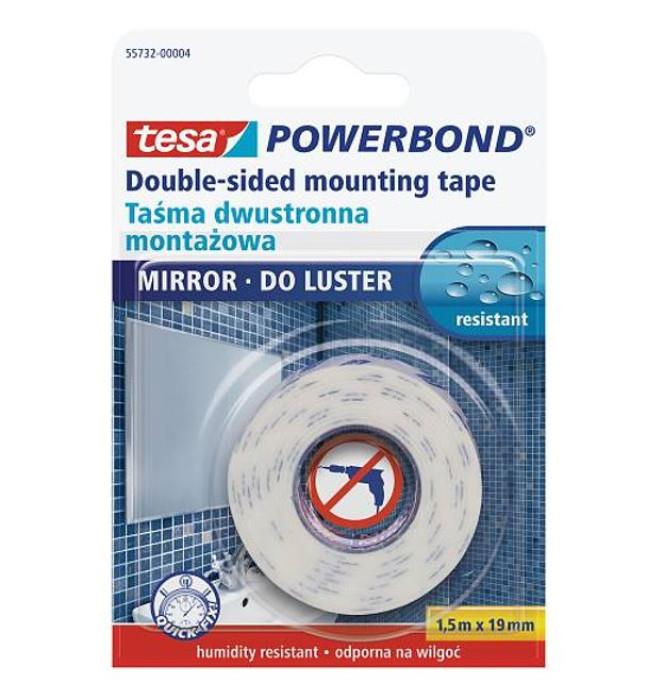 Tesa Çift Taraflı Montaj Bandı Ayna Montajı 19 MM X 1.5 Metre