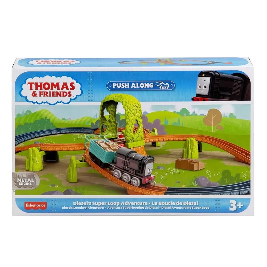 Thomas ve Arkadaşları Tren Seti Sür Bırak