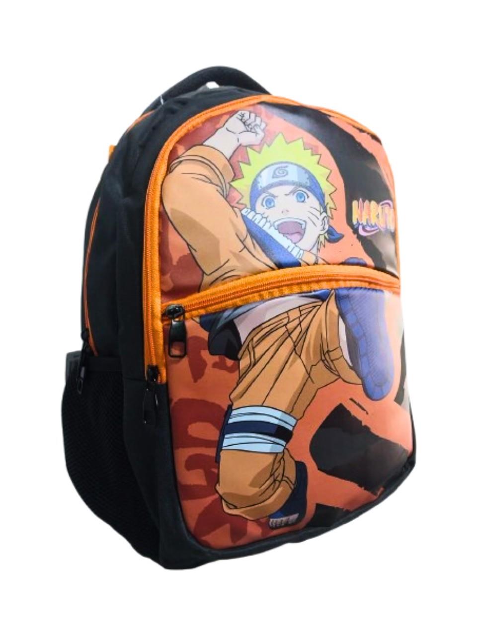 Tmn Naruto Okul Çantası 3 Bölmeli Çanta