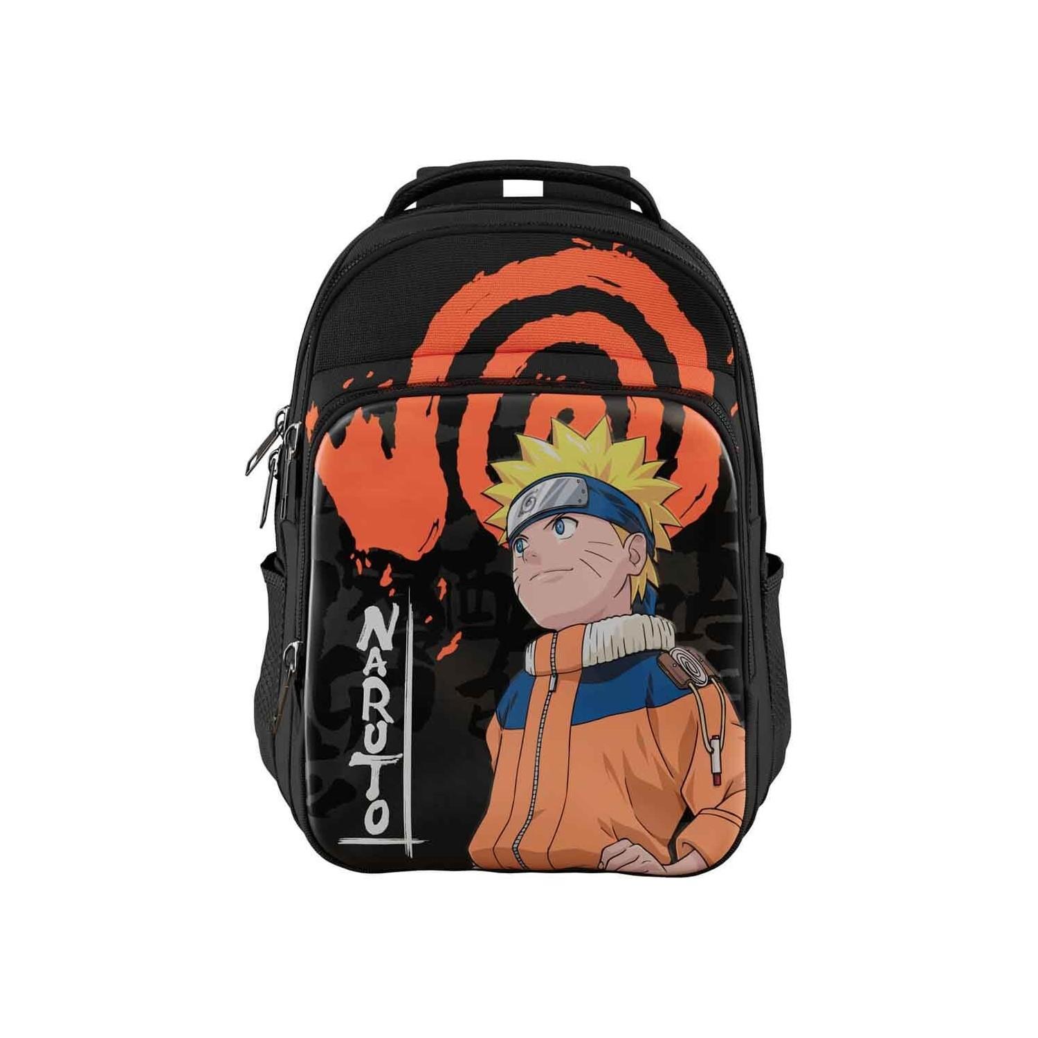 Tmn Naruto Okul Çantası 3 Bölmeli Okul Sırt Çantası