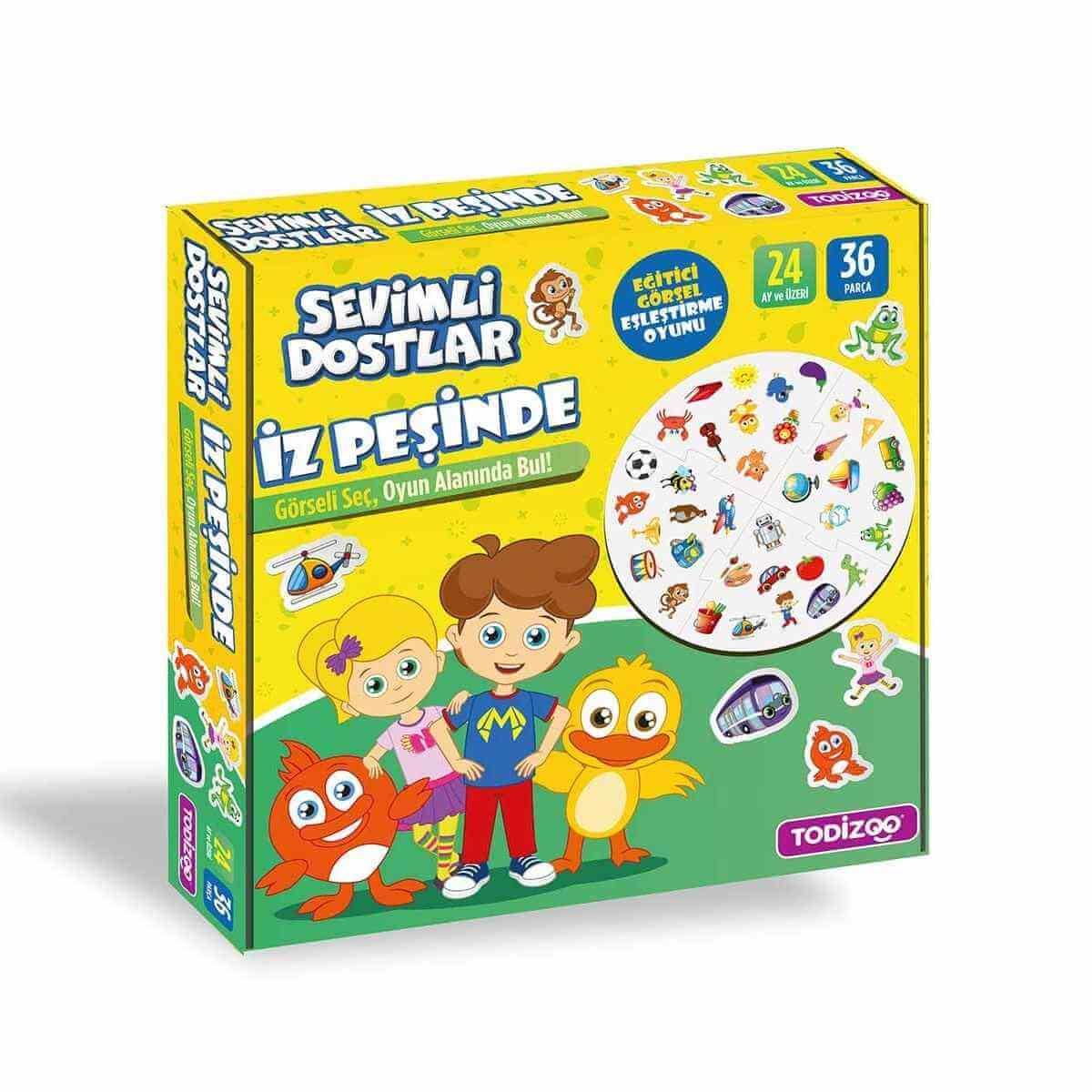 Todizoo Sevimli Dostlar İz Peşinde Kutu Oyunu