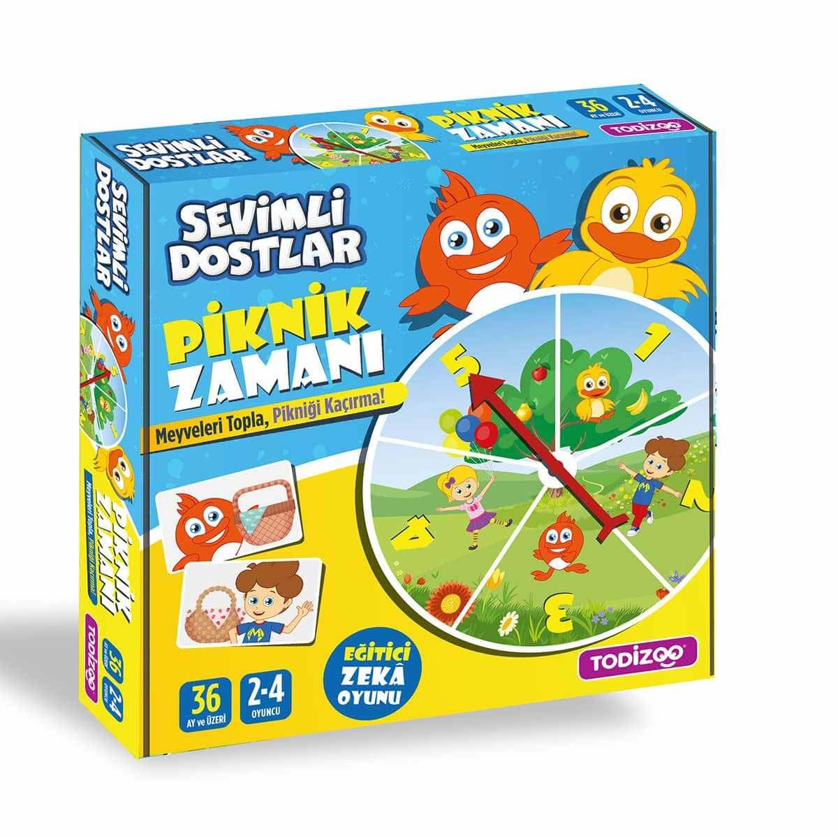 Todizoo Sevimli Dostlar Piknik Zamanı Kutu Oyunu