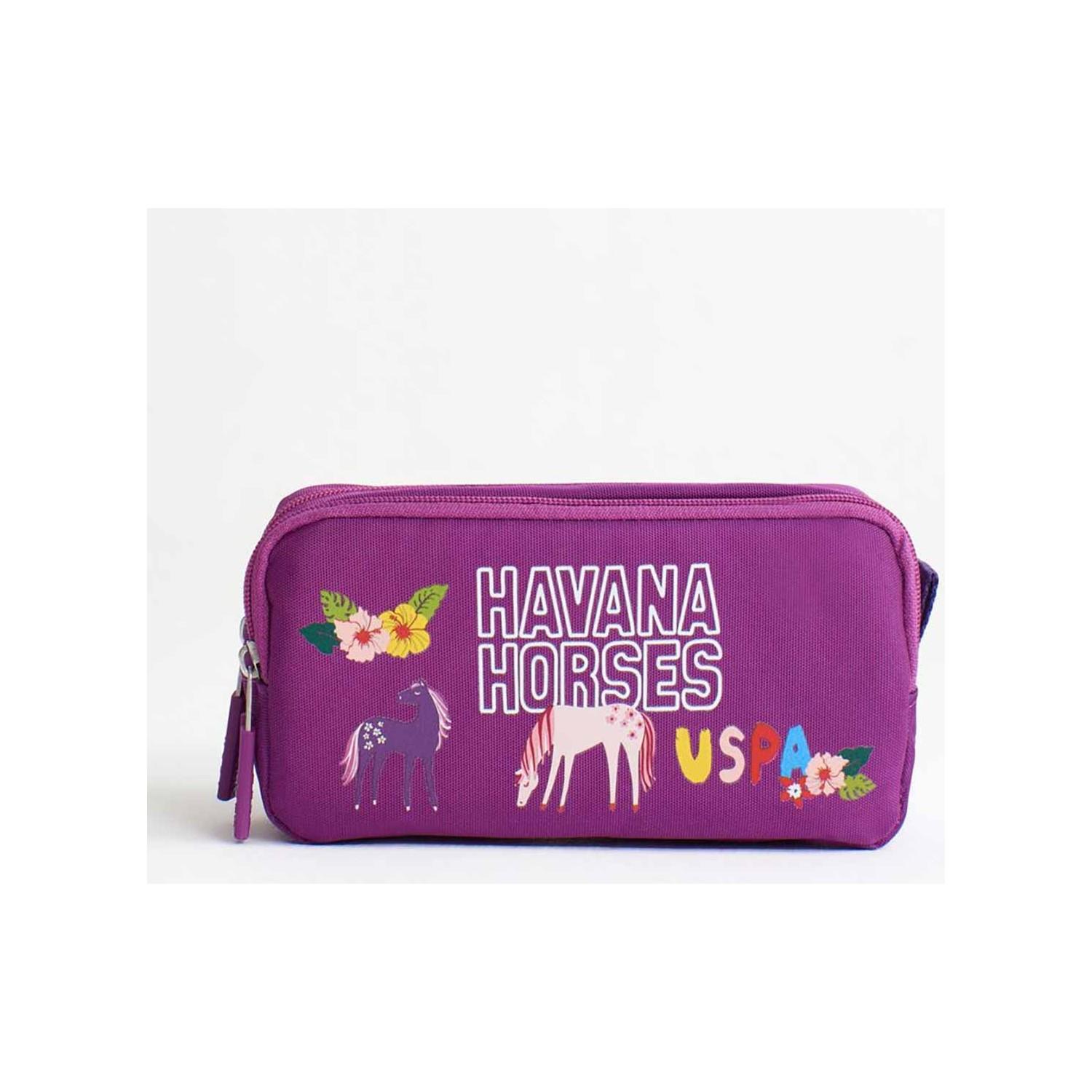 U.S. Polo Assn. Kalem Çantası Havana Horses Kalem Kutusu