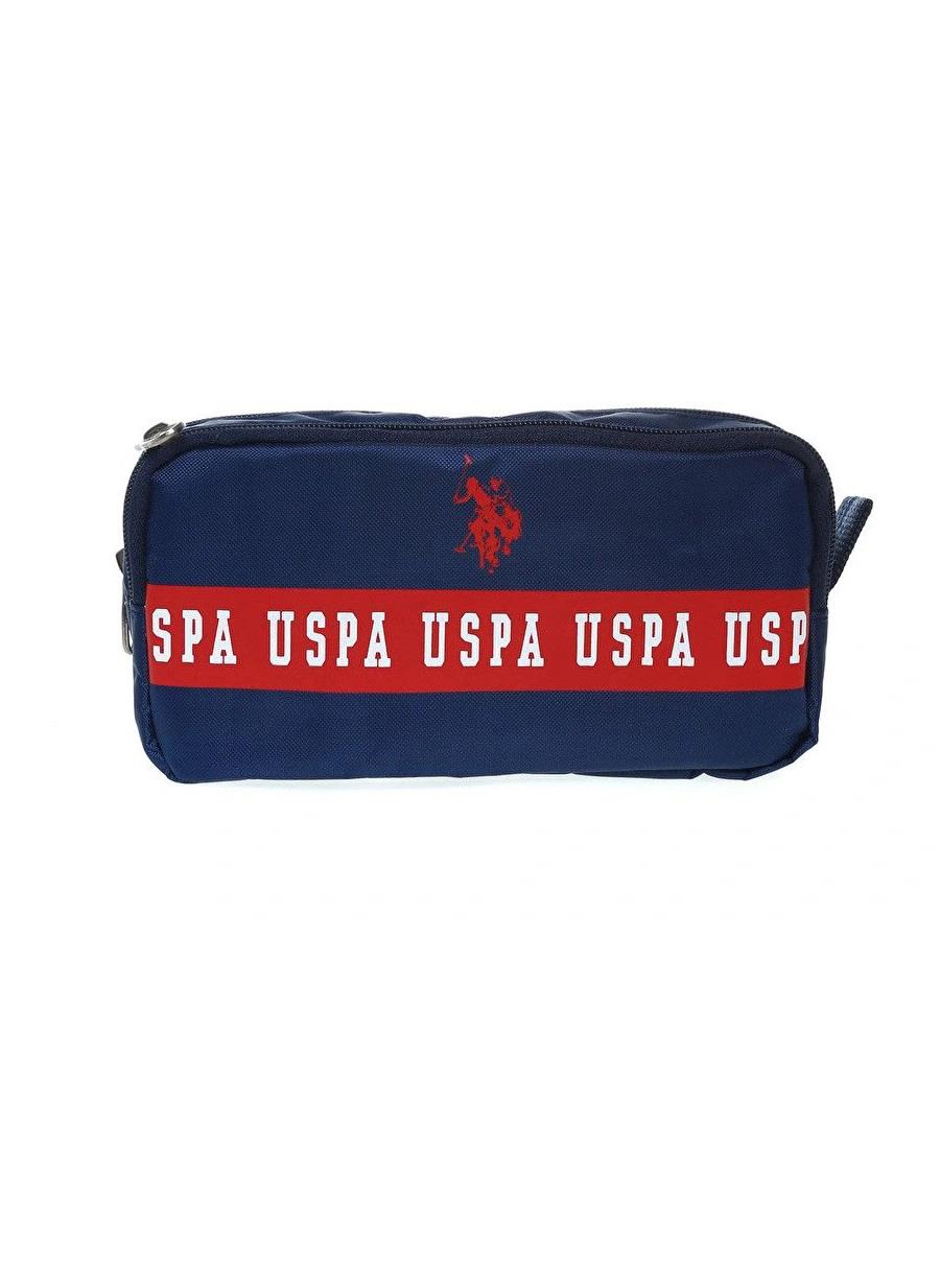 U.S. Polo Assn. Kalemlik Mavi Unisex Kalem Çantası