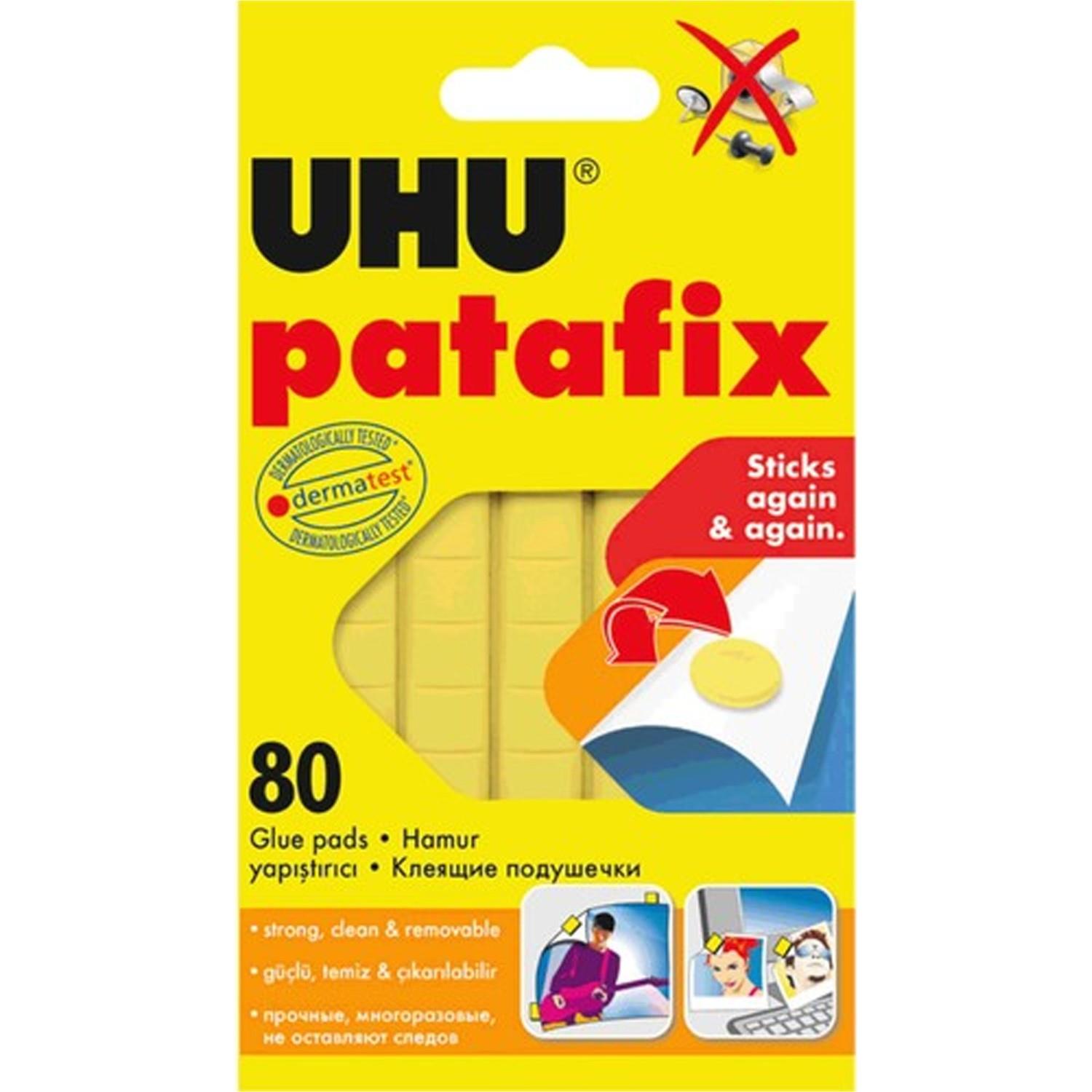 Uhu Hamur Yapıştırıcı Patafix Sarı Hamur Yapıştırıcı